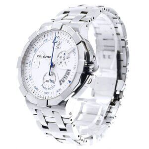 Concord Saratoga 02.6.14.1041 Chronograph Silver Dial Quartz Men's Watch